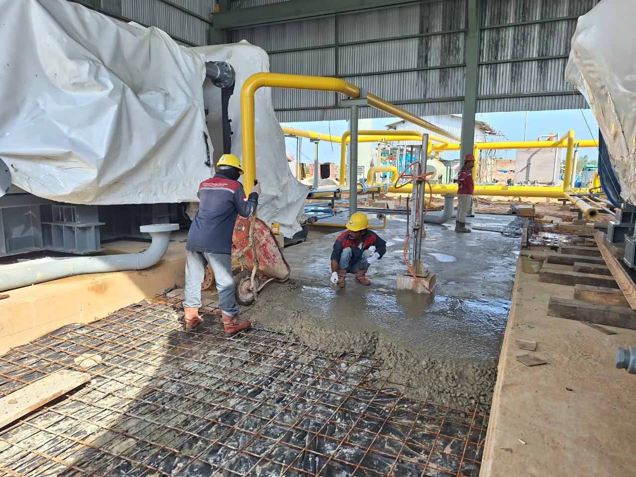 Langgam Slab Casting April 13
